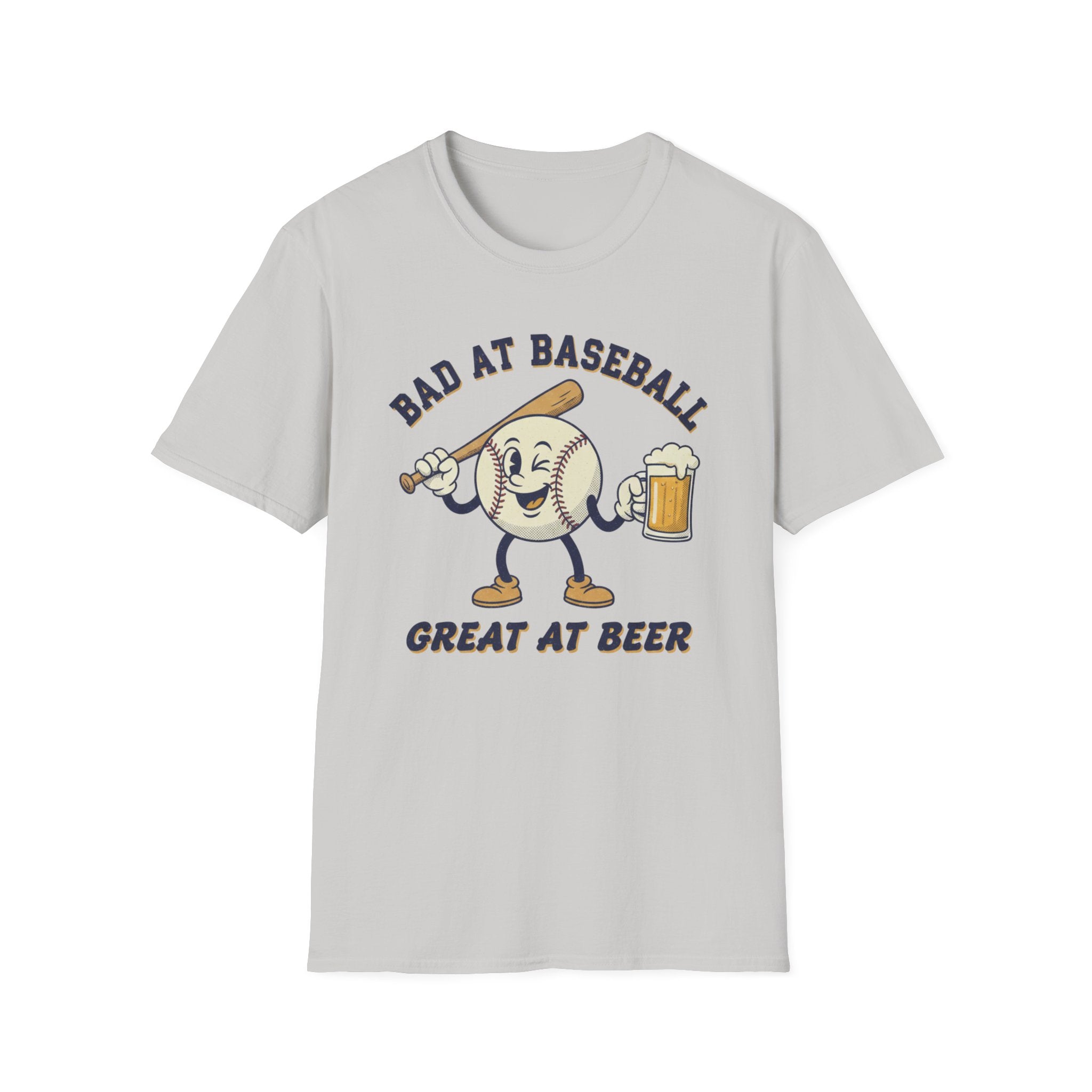 Bad At baseball Great At Beer  T-Shirt