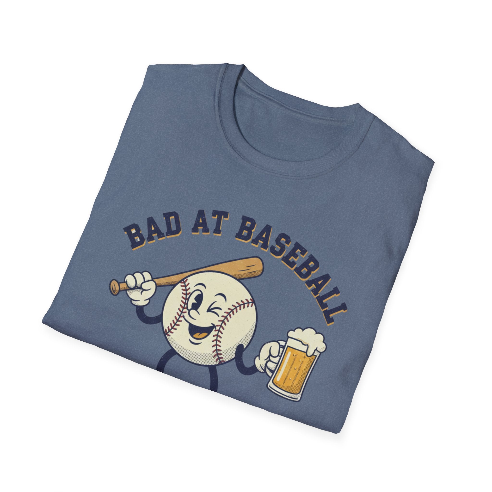 Bad At baseball Great At Beer  T-Shirt