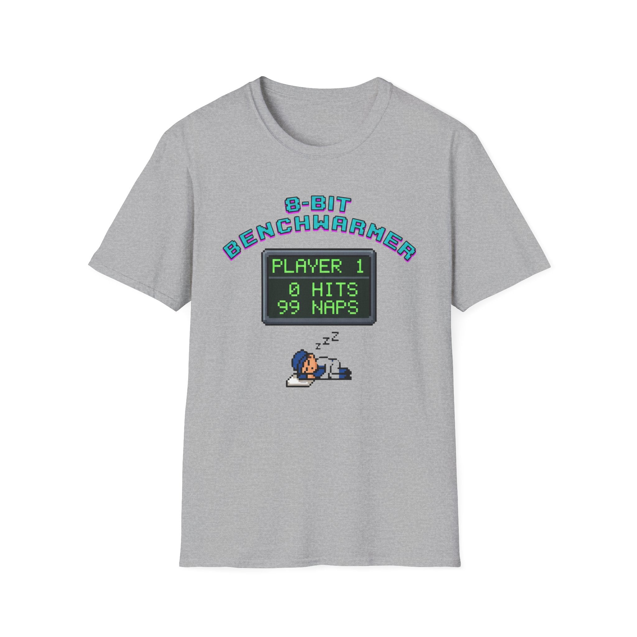 8 Bit Benchwarmer T-Shirt