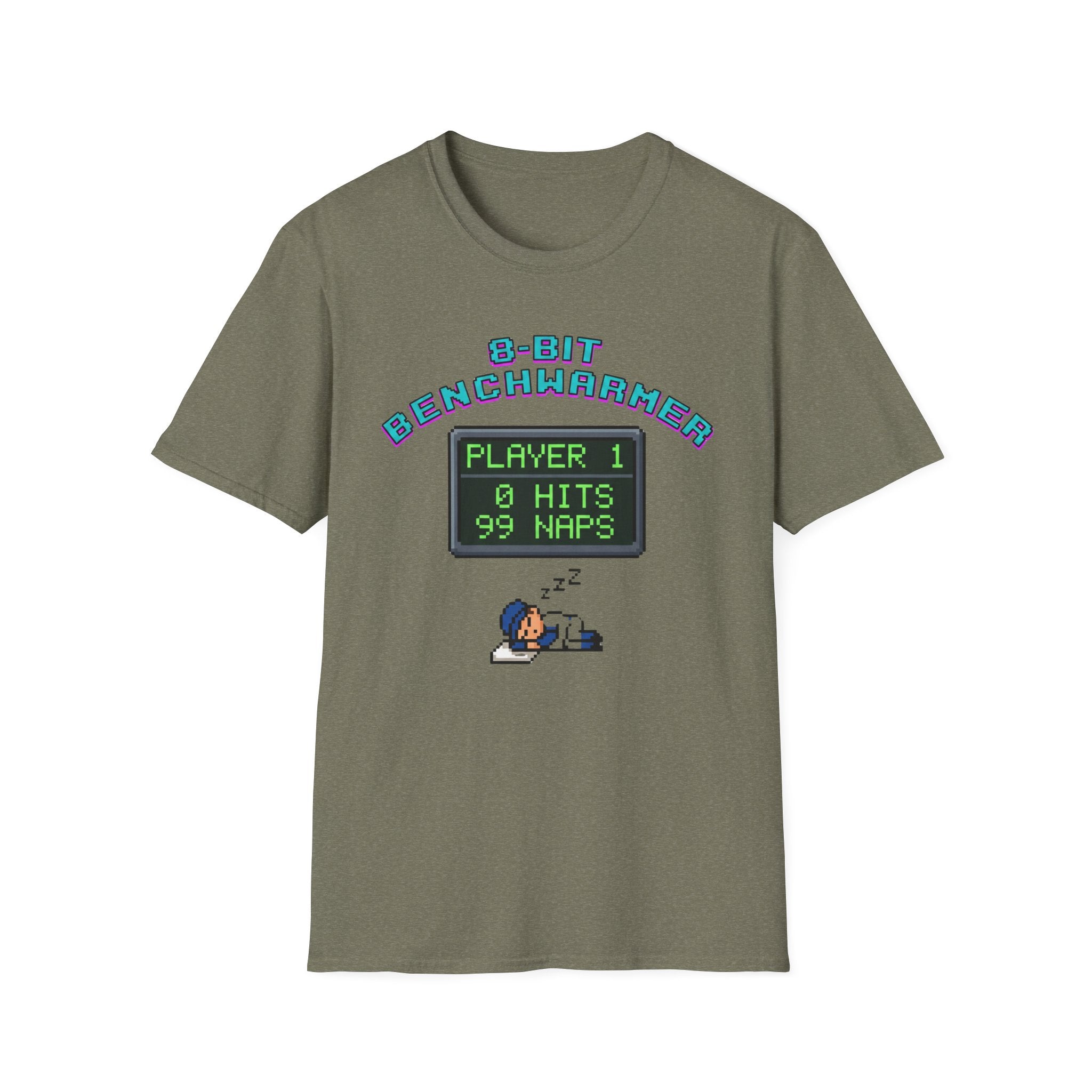 8 Bit Benchwarmer T-Shirt