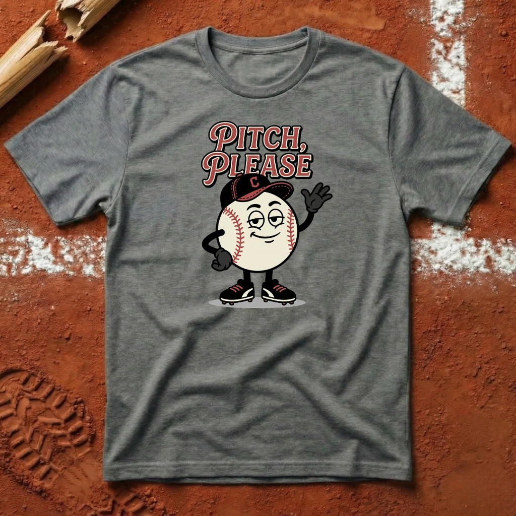 Pitch Please Baseball T-Shirt