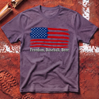 Freedom Baseball Beer T-Shirt