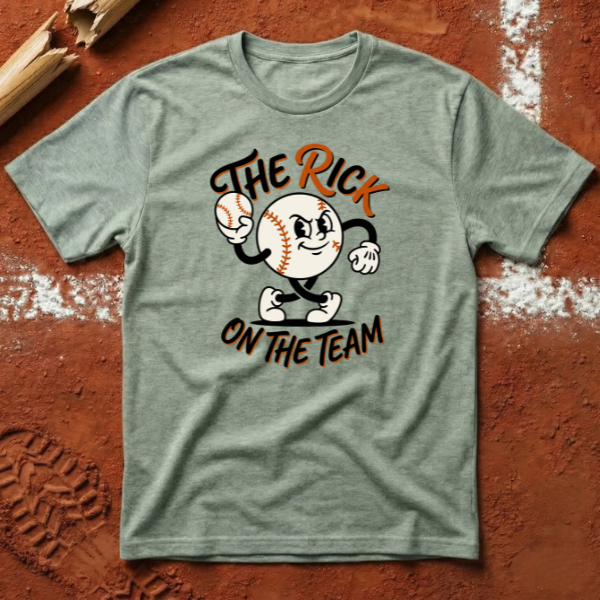 The Rick T-Shirt - Sage | Pitch Please