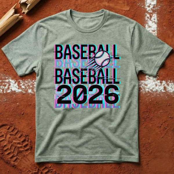 Baseball 2026 T-Shirt - Sage | Pitch Please