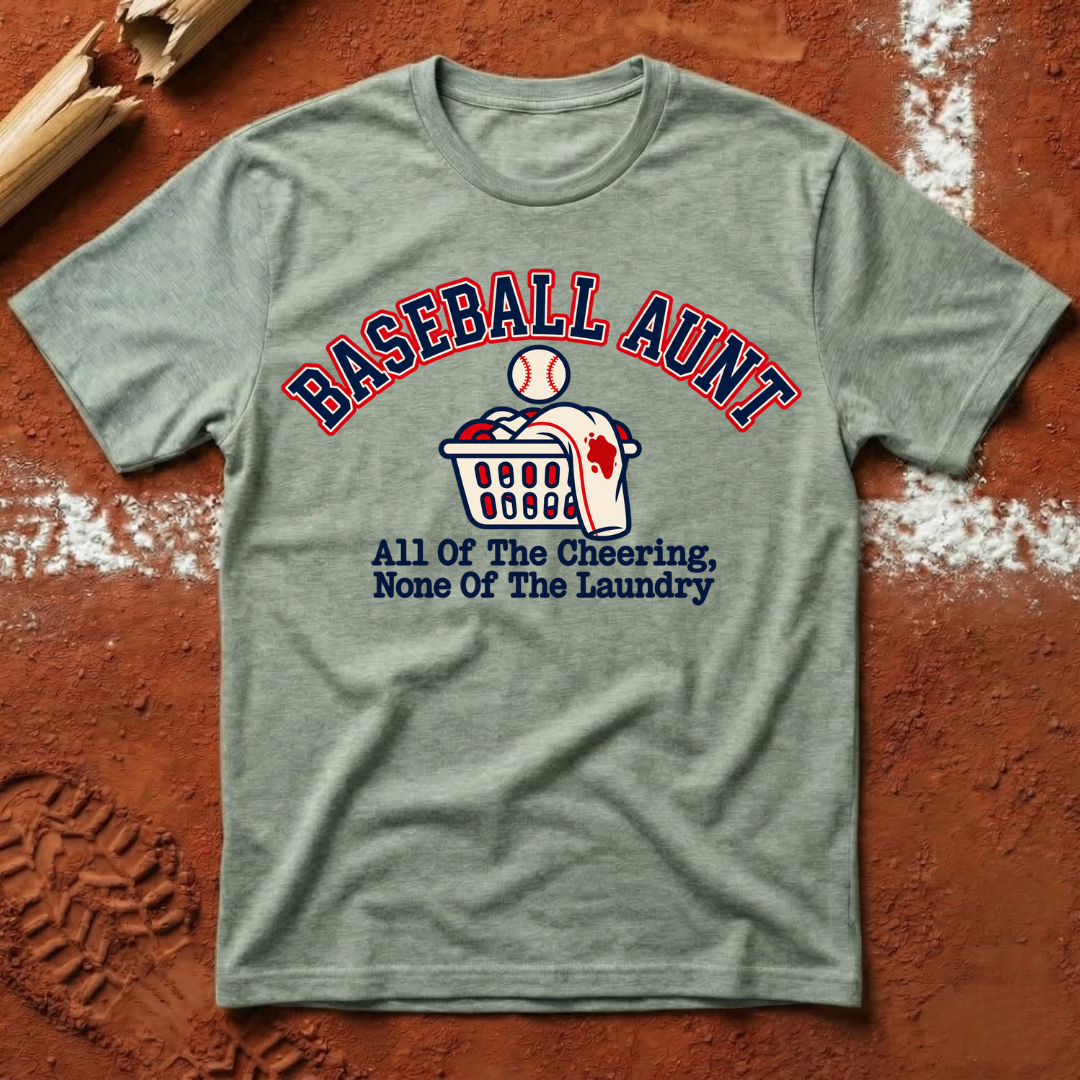 Baseball Aunt T-Shirt