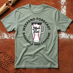 Baseball And Caffeine T-Shirt - Sage | Pitch Please