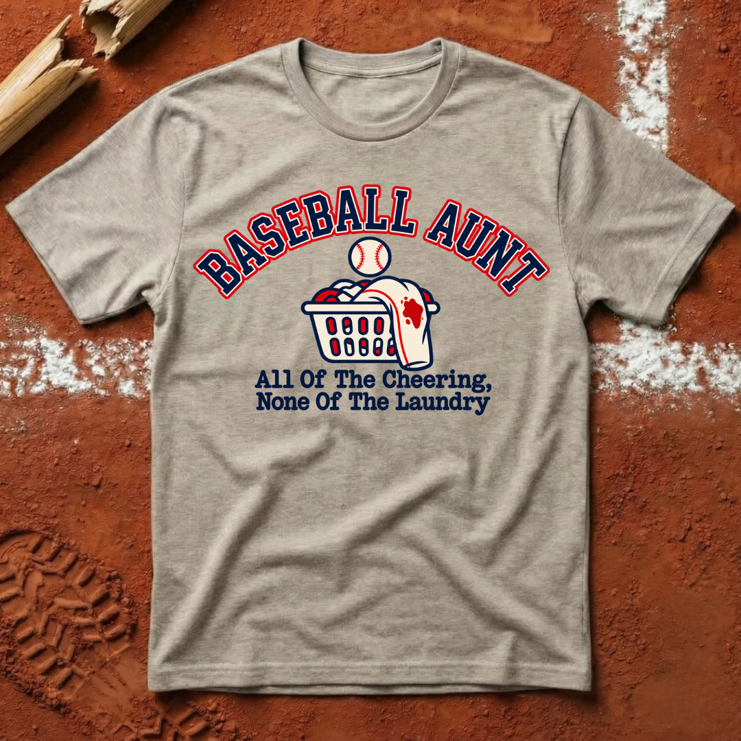Baseball Aunt T-Shirt