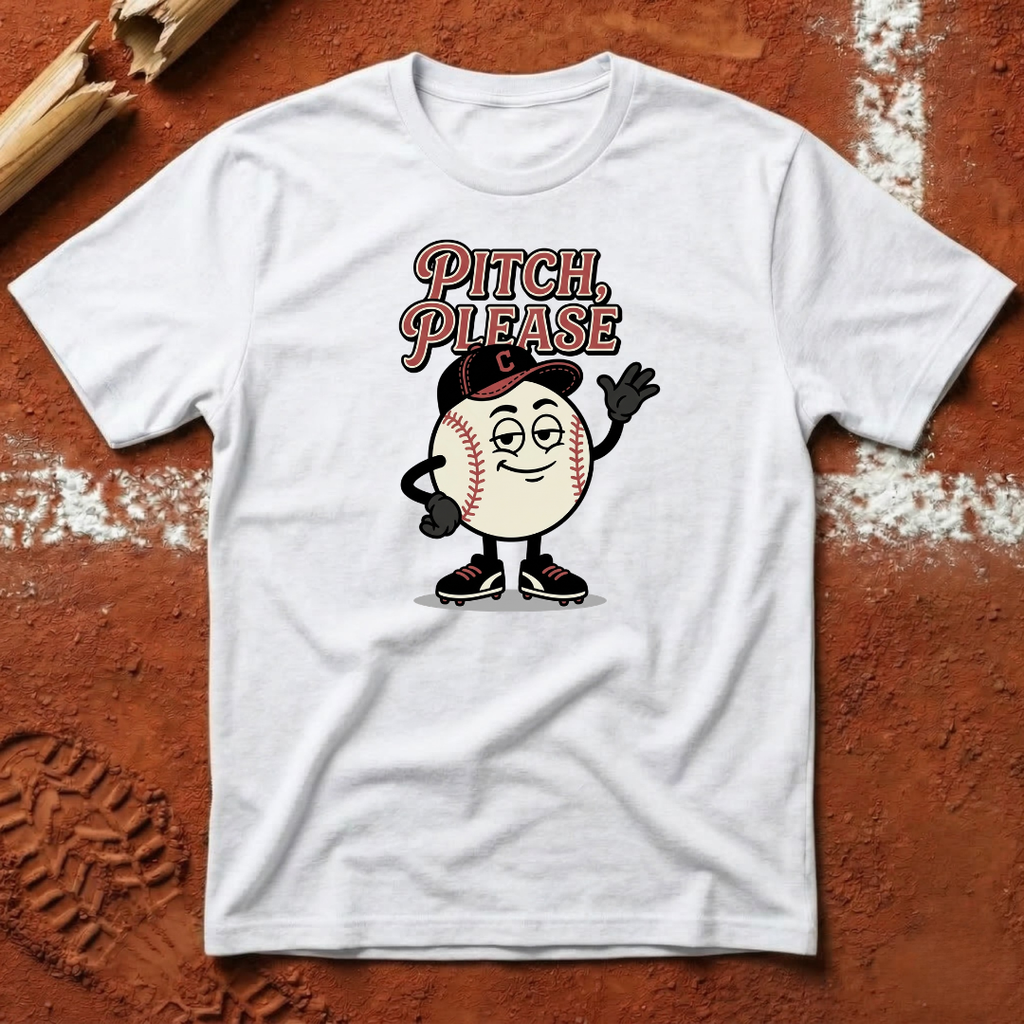 Pitch Please Baseball T-Shirt