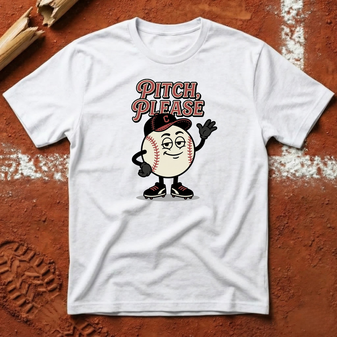 Pitch Please Baseball T-Shirt