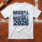 Baseball 2026 T-Shirt - White | Pitch Please