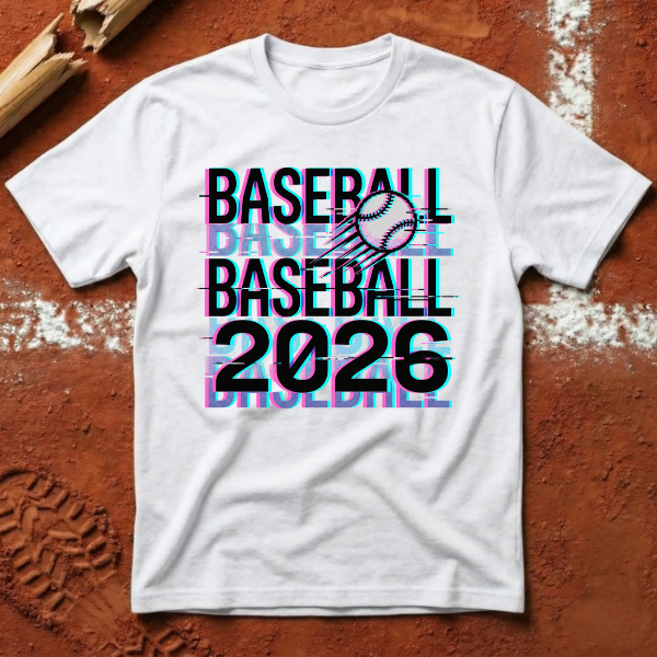 Baseball 2026 T-Shirt - White | Pitch Please