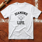Diamond Life T-Shirt - White | Pitch Please
