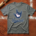 Love Baseball T-Shirt - Graphite Heather | Pitch Please