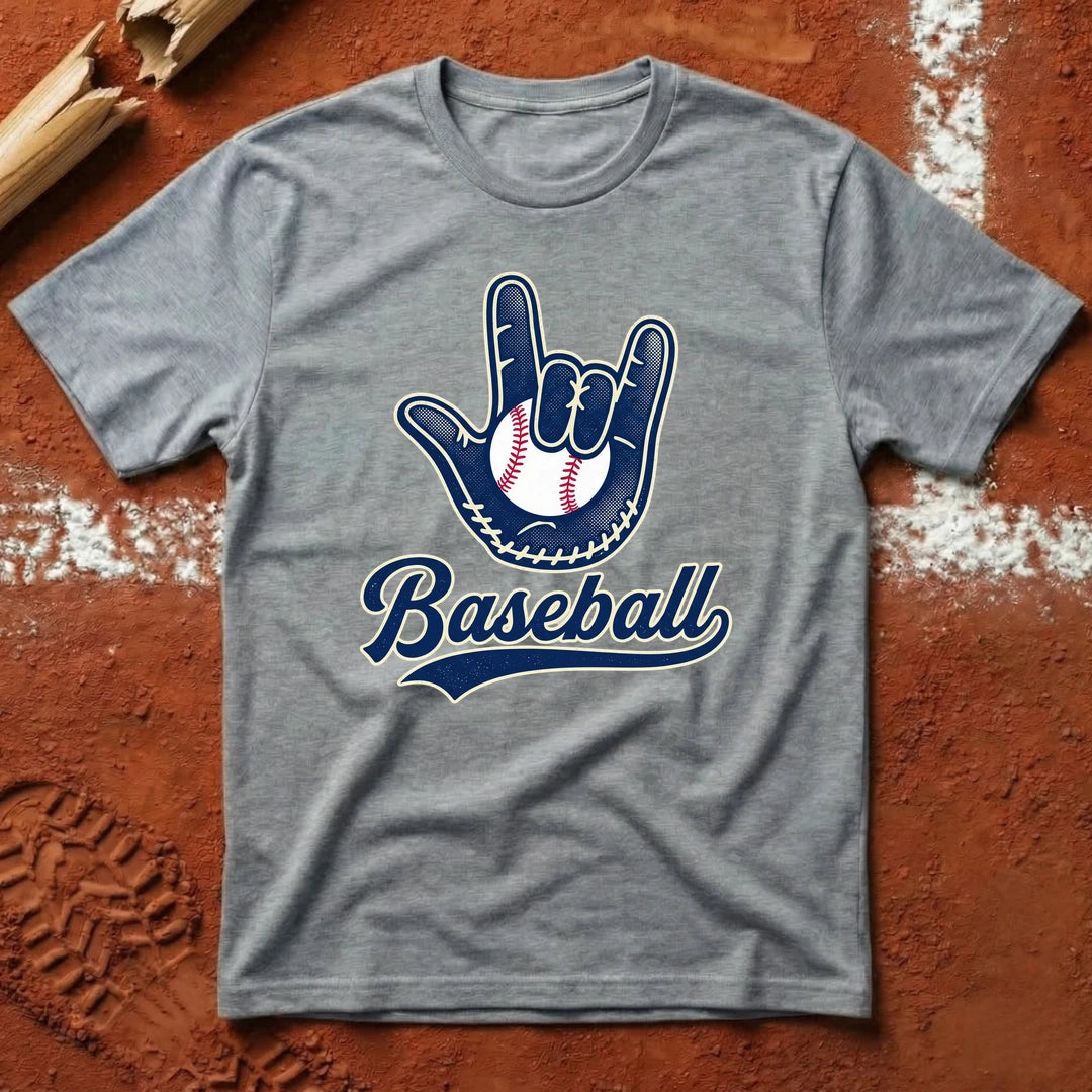 Love Baseball T-Shirt - Sport Grey | Pitch Please