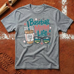 Mom Life Coffee T-Shirt - Sport Grey | Pitch Please